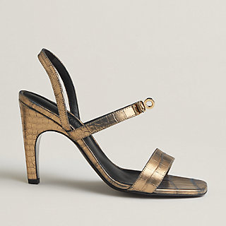 Glamour 95 sandal - Brown | Hermès USA